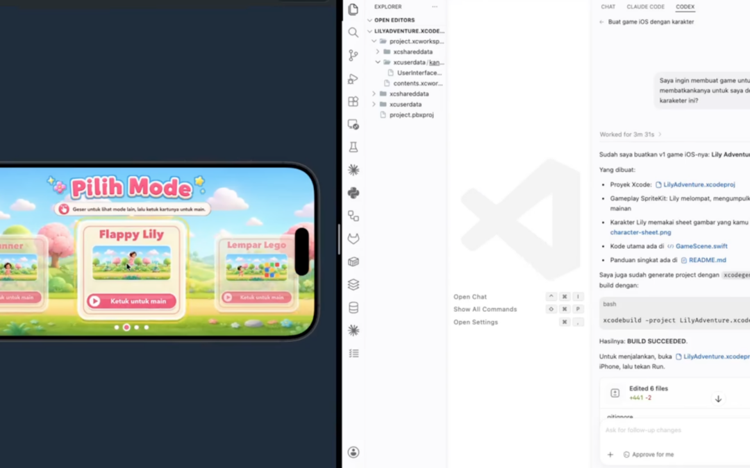 Memfokuskan diri pada pengembangan produk aplikasi untuk ekosistem Apple